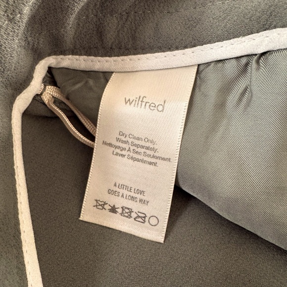 Aritzia Wilfred Exergue Shorts in Sagesse/Green Size 4 - Picture 6 of 6